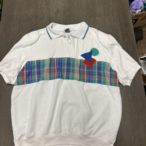 Vtg cricket lane - white, polo
