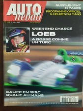 AUTO HEBDO 1498 WILLIAMS BMW TURKISH RALLY 24H LE MANS YVES COURAGE ASCARI KZ1R 