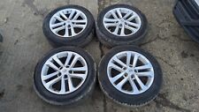 2016 NISSAN JUKE F15 SET OF ALLOY WHEELS 17" WITH TYRES 215 55 17