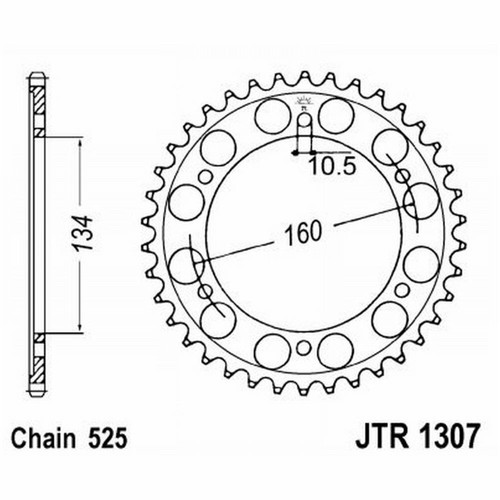 Crown 1307 z45 for honda - crown,