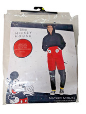 Disney MICKEY MOUSE Men's Adult S/M 3 Pcs Halloween Costume-NEW!