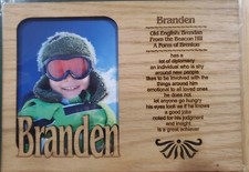 BRANDEN Personalized Engraved