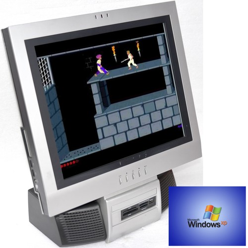 Old school gaming - school, computer