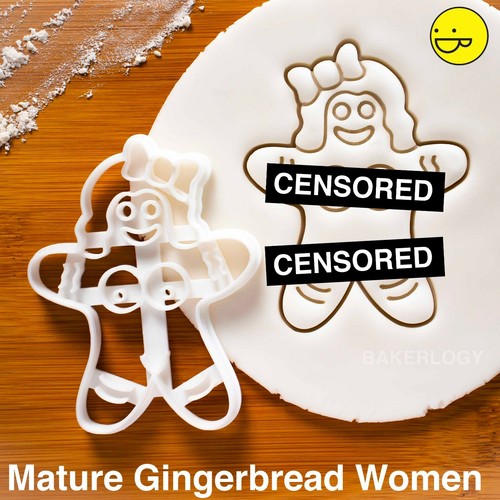 Mature gingerbread woman - -,