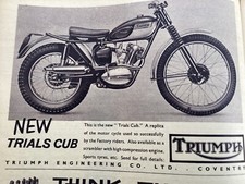 Triumph tiger cub trials - tiger,