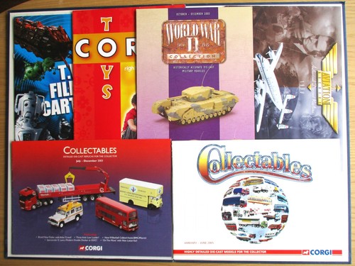 Corgi toys trade catalogues - toys,