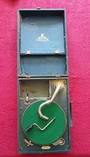 Rare Salon DECCA Portable Windup Gramophone