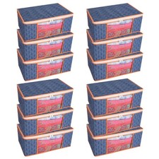 Printed Saree Cover Set of 12