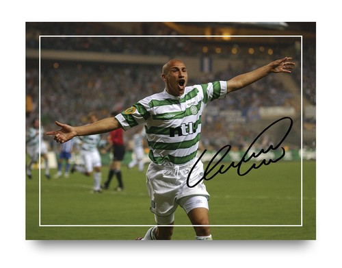Henrik larsson signed celtic - henrik,