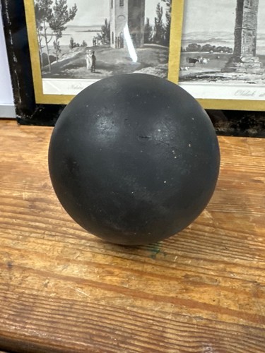 Vintage indoor shot put - shot, ball