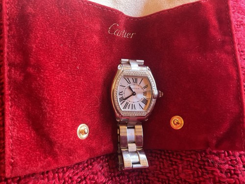 Cartier roadster 18ct white - roadster, sm