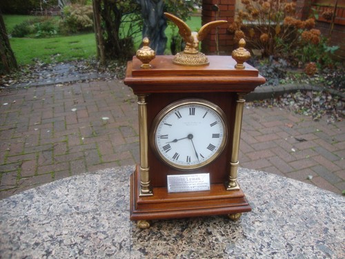 Antique mantle clock with - antique,