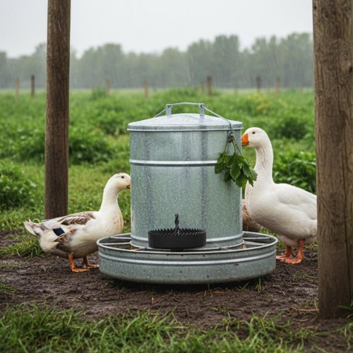Automatic poultry feeder easy - automatic,
