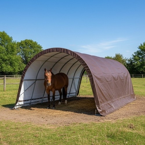 Horse and pony field shelter - field,