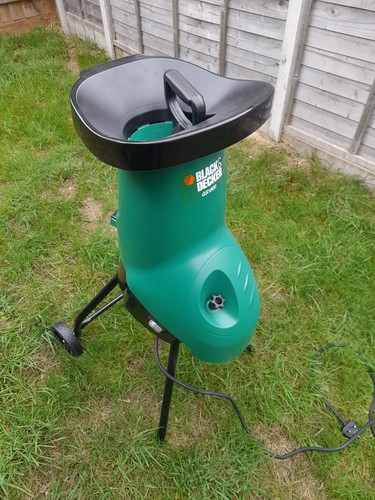 Black decker garden shredder - &,