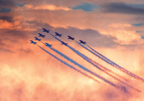 Red arrows poster print - arrows,