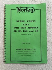 Norton Spare Parts List For