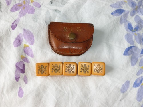 Vintage antique poker - vintage,