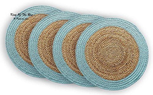 Tablemats jute round place - jute,