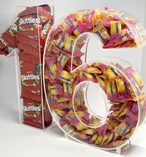 Acrylic Fillable Numbers - 16