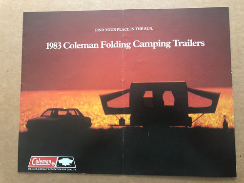 Vintage 1983 coleman folding - vintage,