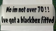 OVER 70 BLACK BOX FITTED VINYL