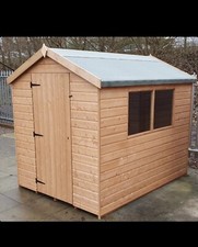 8x6 garden shed delivery and