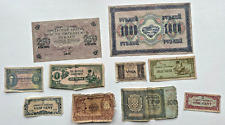 WW1 & WW2  BANKNOTES, 10