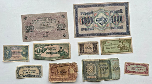 Ww1 ww2 banknotes 10 - ww1,