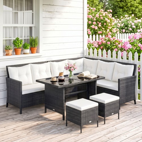 Pcs patio wicker corner - wicker,