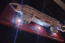 1 SPACE 1999 EAGLE-1 TRANSPORTER GERRY ANDERSON 12''SHIP PROP WITH LIGHTING+CASE