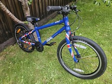 Frog 55 Blue Union Jack In Good Used Conditions Serviced 20" Wheels