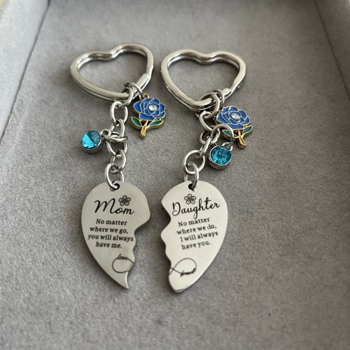 2pcs mother daughter heart - 2pcs,