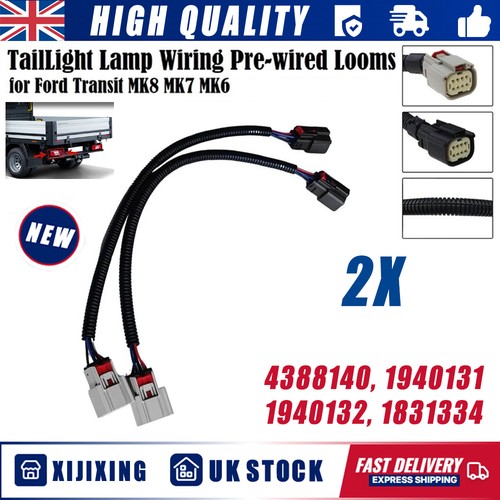 8pin tail light lamp wiring - 8pin,