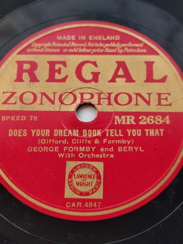 George formby does your dream - formby,