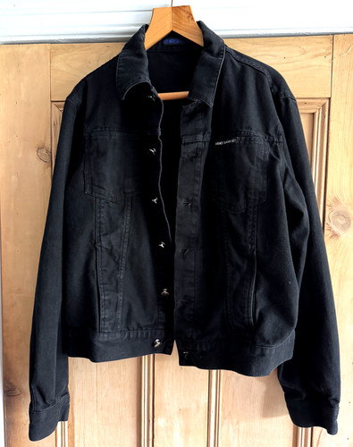 Versace classic black denim - classic, v2