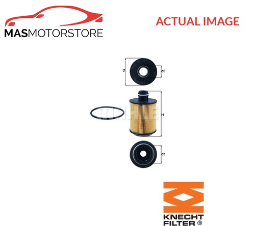 Engine oil filter knecht - filter, ox