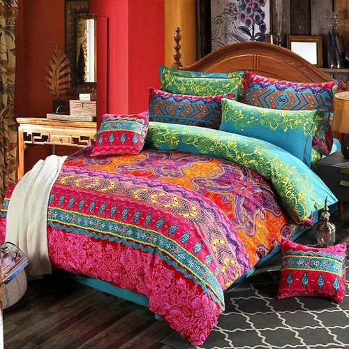 Bohemian duvet cover set - bohemian,