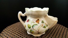 Vintage James Foley shaving mug Scuttle wild strawberry pattern, free delivery