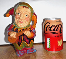 Vintage Staffordshire Character Jug ~ Jester ~ Bairstow Manor ~ Excellent