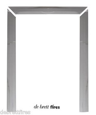 Chrome piece clip - chrome, on