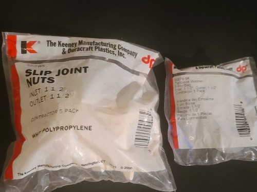 Plastic slip joint - of,
