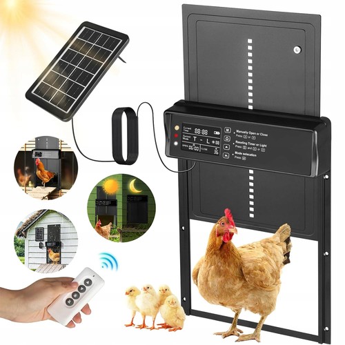 Automatic chicken coop door - automatic,