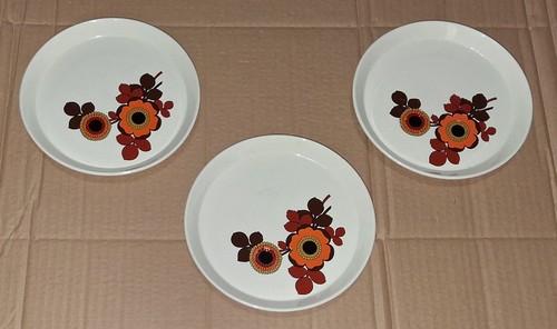 Three vintage orange tango - three,
