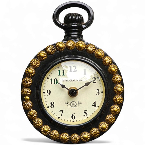 Handmade wooden table clock - handmade,