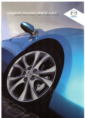 Mazda prices optional - mazda, &