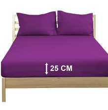 Extra deep 25cm fitted - 25cm, sheet