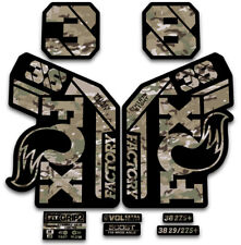 Fox 38 Fork Stickers 2021 Grip 2 Mountain Biking MTB Downhill Enduro Decals