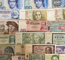 German mark banknotes choice - mark,