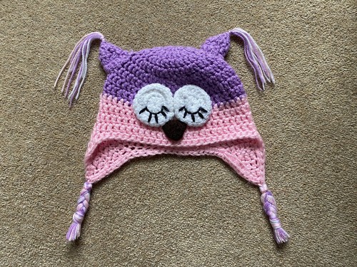 Crochet owl hat one - crochet,